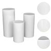 3x Cylinder Plinth Pillars Cake Stand, Festival Cylinder Dessert Pedestals Rack , for Birthday Graduation Engagement Anniversary