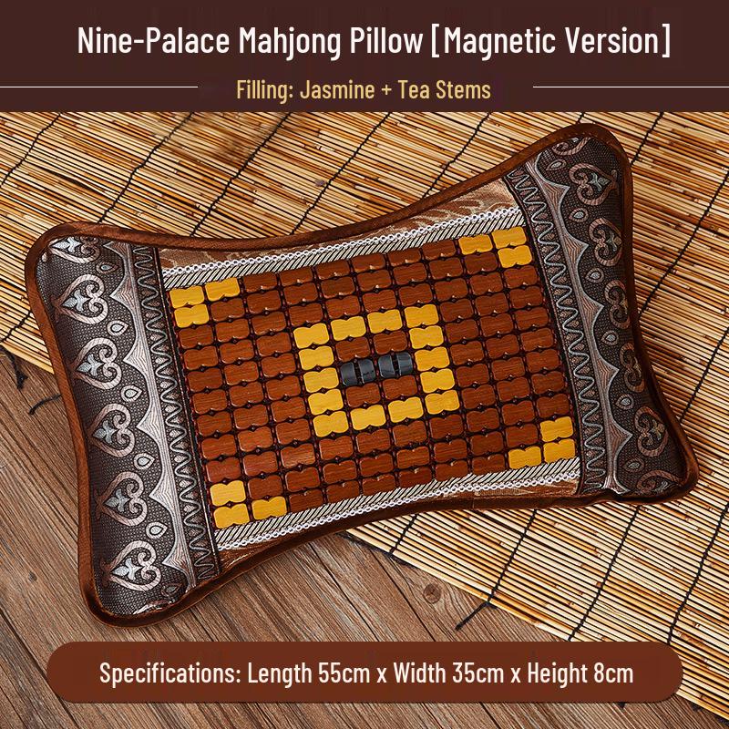 Free Shipping Summer Bamboo Cool Neck Pillow for Sleep, Adults & Kids
