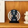Ferris Wheel Desktop Moon Calendar: Manual Rotation Home Office Ornament with Advanced Design.