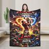 The Only Thing More Powerful Than Hate Is Love Plush Blanket Children Flannel Bedding Throws Home Decor Soft Quality Bedspread
