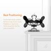 Wood Burning Stove Fan Replacement Wood Burners Double Head Shape Fireplaces Fan Stove Accessories Energy Saving