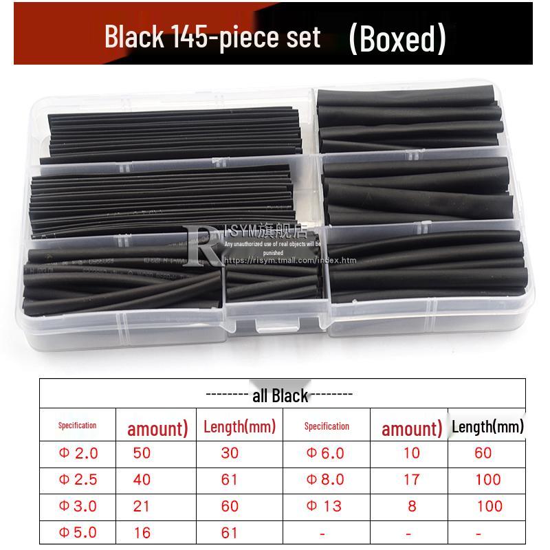 Flame Retardant Heat Shrink Tubing: Flexible, Waterproof Insulating Sleeve for Wiring and Data Cable Protection
