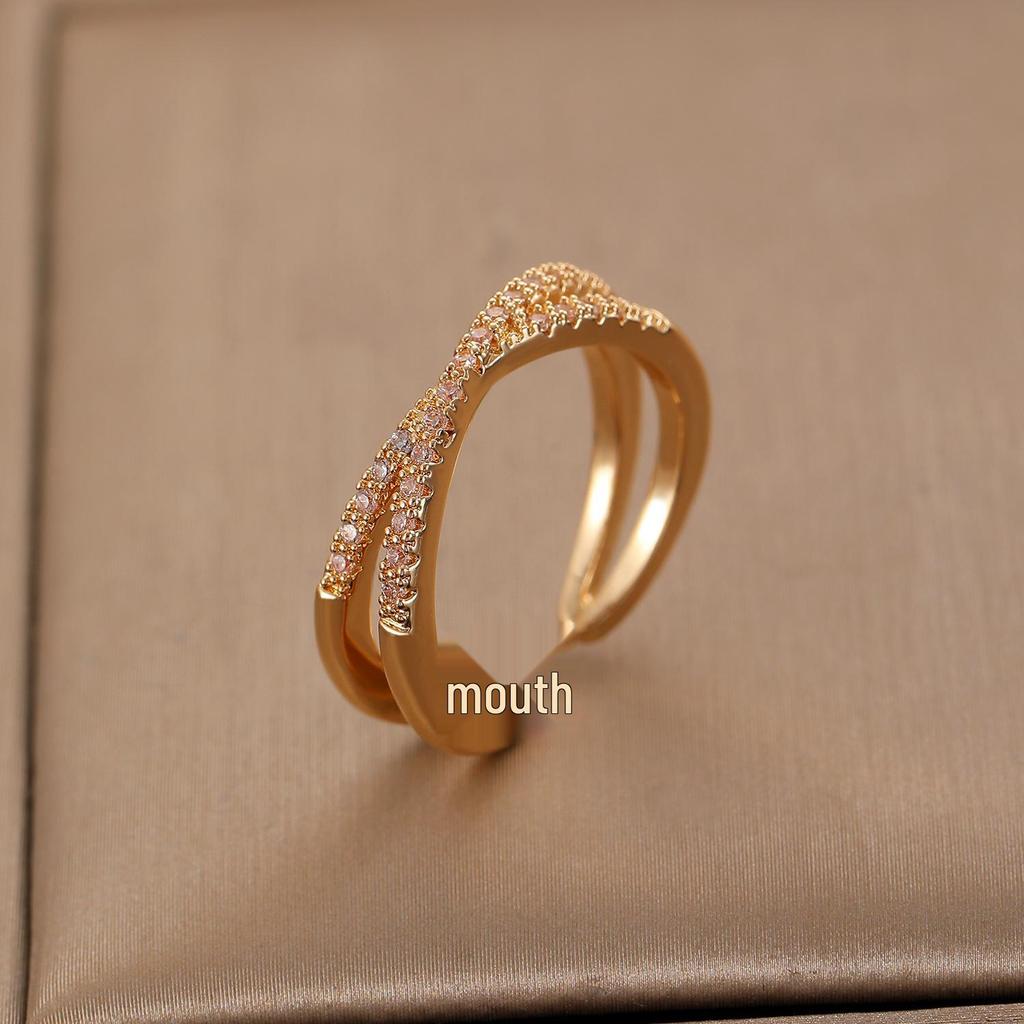 High-End Cross-Border Fashion Bow Ring for Women - European & American Style Open Index Finger Accessory