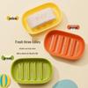 Camellia Double-Layer Draining Soap Dish