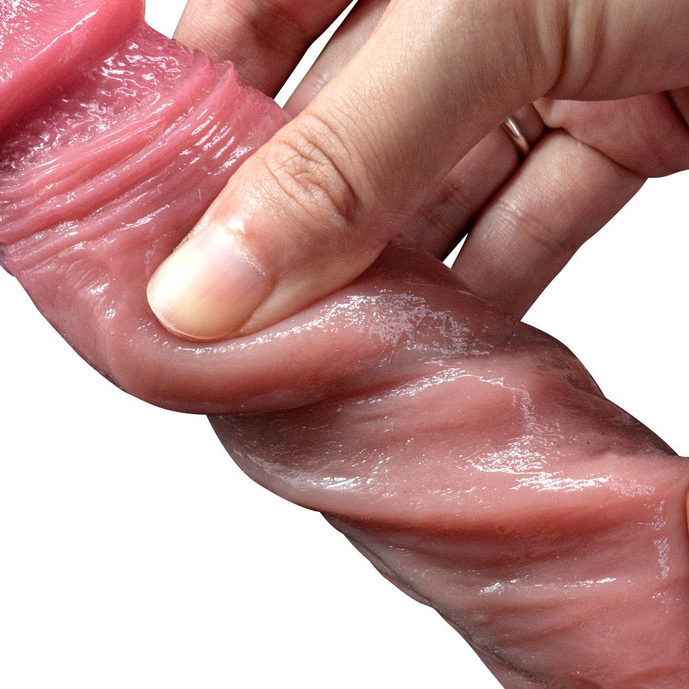 Vulcan Liquid Silicone Electric Phallus Simulation Dildo Adult Sex Products Female Cannon Machine Masturbation Machine Fun