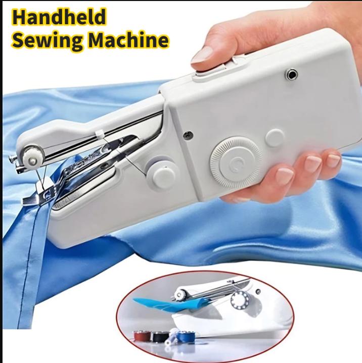 Handheld Electric Sewing Machine Mini Portable Sewing Machine Convenient Clothing Sewing Tool