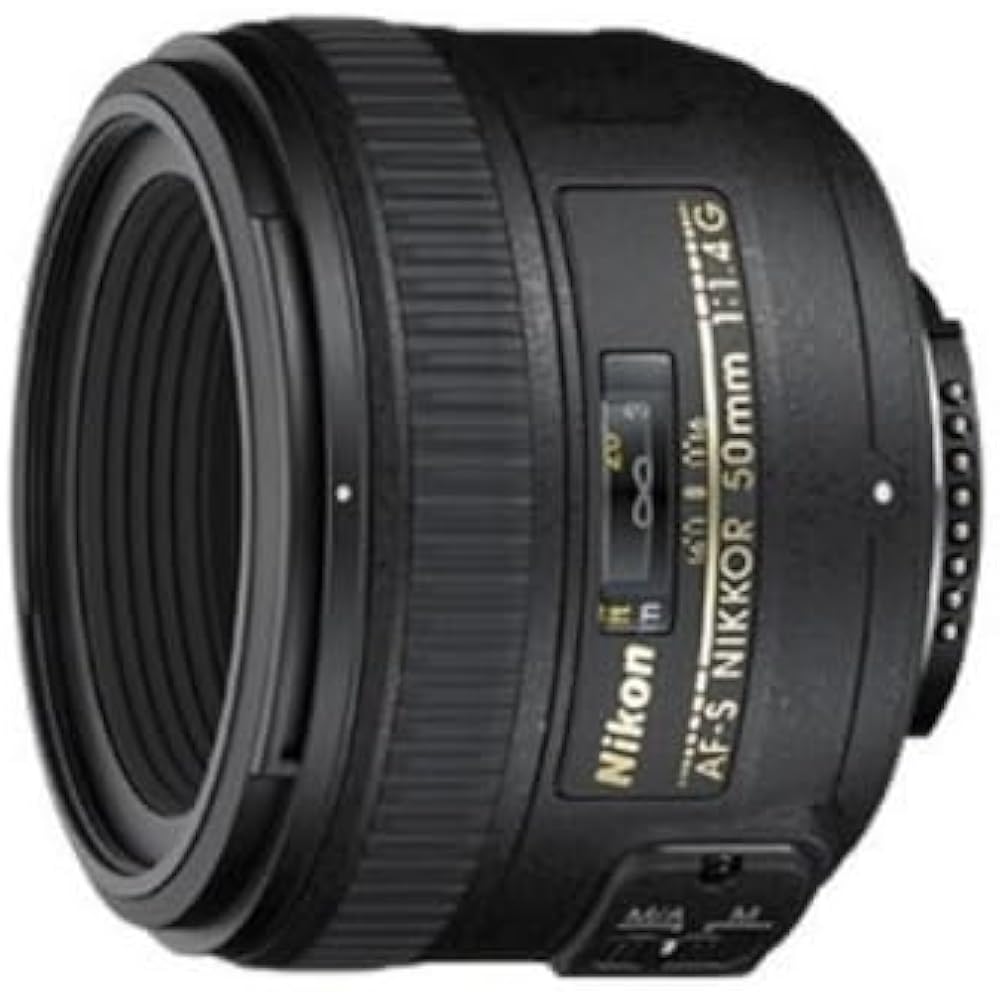 Nikon Single Focus Lens AF-S NIKKOR 50mm f/1.4g Full Size Compatible