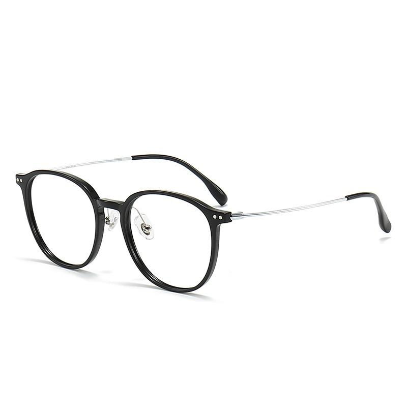 Tr Ultra-Light Whitening Glasses Frame Women'S 30500 Myopia Can Be Matched With Degree Flat Glasses Trendy Men'S Glasses