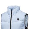 Skechers Basic Sports Series Windproof Woven Warm Soft Down Vest Unisex Vest P425U042-0356