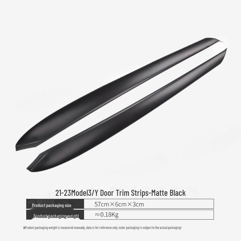 Carbon Fiber Door Trim Accessories for Tesla Model 3/Y Refresh