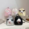 Korean Childrens Backpack With Minimalist Style And Lightweight Pu Material For Preschool Kids