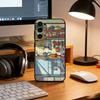 Cute anime kitchen pattern  Phone Case For Samsung S25,S24,S21,S22,S23,S30,Ultra,S20,Plus,Fe,Lite,Note,10,Black Cover