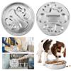 Stainless Steel Dog Bowl Pet Dog Slow Feeder with Non-Slip Mat Dog Water Bowl Anti-Choking Pet Bowl for Small & Medium Dogs