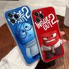 Inside Out Anger Sadness Disgust Phone Case For iPhone 17 Pro Max 17E 11 12 13 14 15 16 Pro Max Plus 17 Air 16E 7 XS Soft Cover