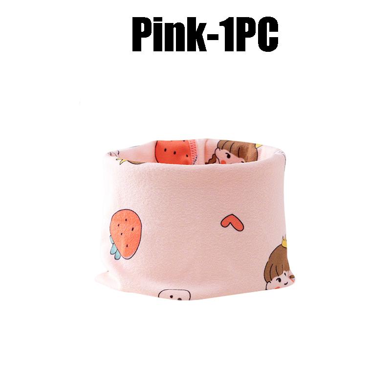 Winter Kids Fleece Neck Warmer Cartoon Patterned Extra Thick Soft Warm Neck Scarf for Boys and Girls Cold Weather Comfort