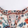 Autumn New Trendy Printed Loose Shirt - Bohemian Long Sleeve Button-Up with Bell Sleeves Button Shirt S-5XL