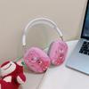 Applicable Apple Headset AirPods Max Earphone Cover Cute Cartoon Strawberry Bear Soft Case Protective Case Female
