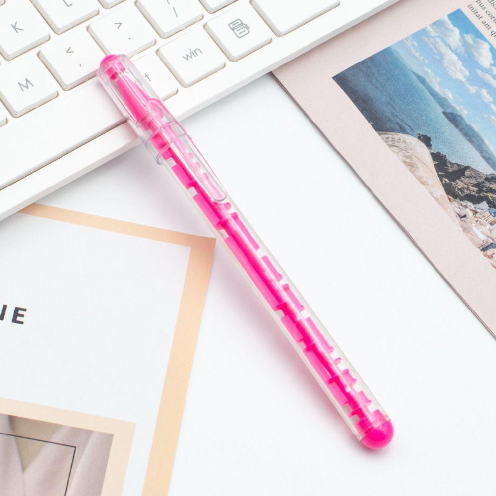 4Pcs Writing Smoothly Puzzle Ballpoint Pen Quick-Drying Neutral Pen Children's Day Gift