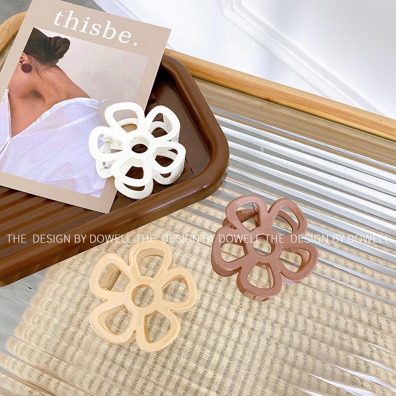 Hair Floral Fashionable Claw Clip Available In Multiple Colors For Occasion Every