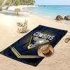 North Queensland Cowboys Print Beach Towel Soft Portable Quick?dry Towel For Pool Summer Vacation Outdoor Sport