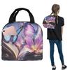 A Fluorescent Butterfly On The Book Of Life Insulated Lunch Bag for Women Children Portable Food Boxes Thermal Lunch Box Tote