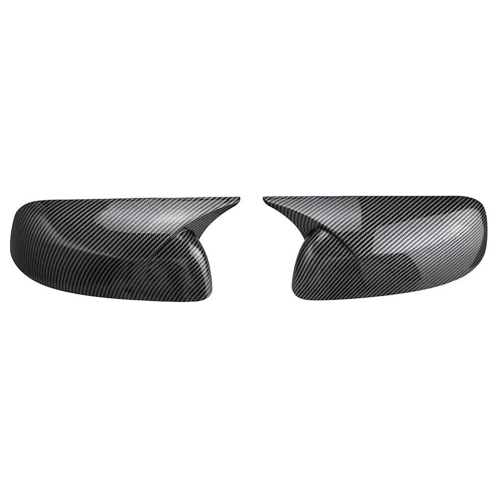 For Ford Explorer 2011 2012 2013 2014 2015- ABS Car Rearview Side Mirror Cover Wing Cap Exterior Door Trim Adhesive Sticker