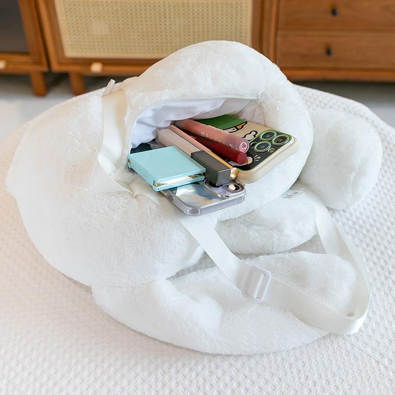 Cute Long-eared Rabbit Plush Backpack Big-eyed Doll Doll Creative Toy Bag Girl Gift