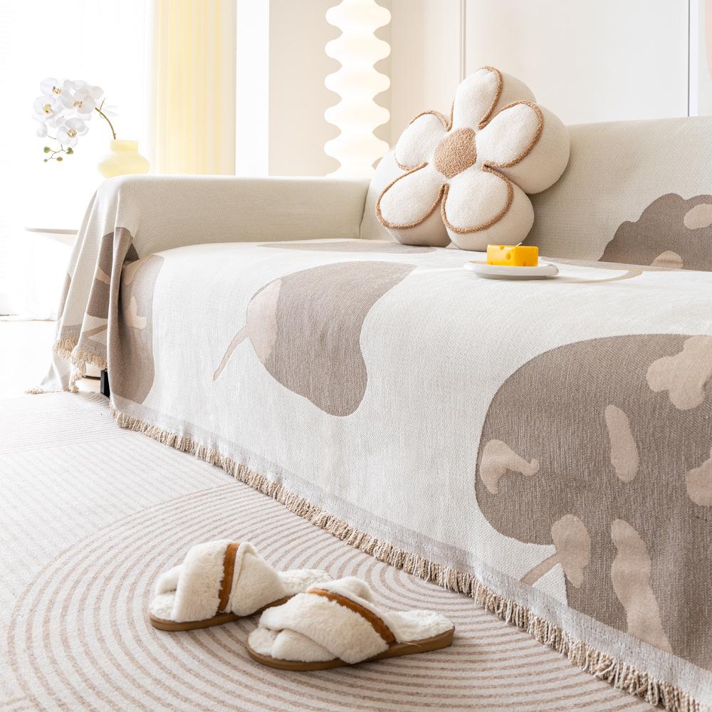 INS Fresh Sofa Towel Four Seasons Universal Sofa Cover Protective Cover All-Inclusive Sofa Cushion Anti-Scratching Cover Towel
