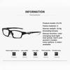 Fashion Sport Anti Radiation Glasses for Men Women Anti Blue Light Eyeglasses Replaceable Lens