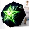 1pc Starlight Melody Celestial Harmony Automatic Open/Close Umbrella 8-Rib Strong Frame, Portable Travel Umbrella for Women & Men, Birthday Gift
