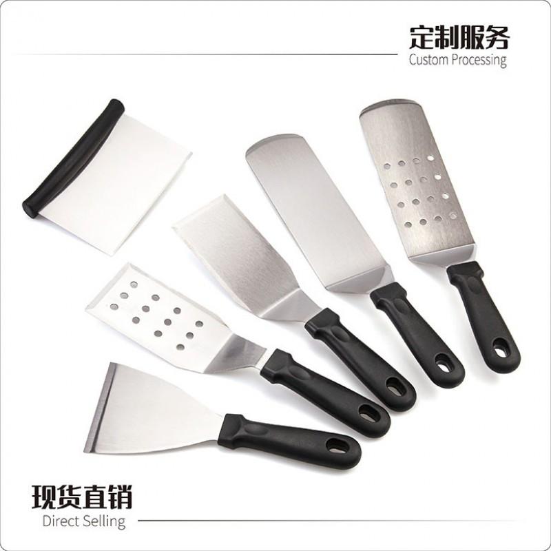 Stainless Steel Grill Set Outdoor BBQ Steak Turner Pancake Flipper Fish Spatula Multi-Use Kitchen Tools