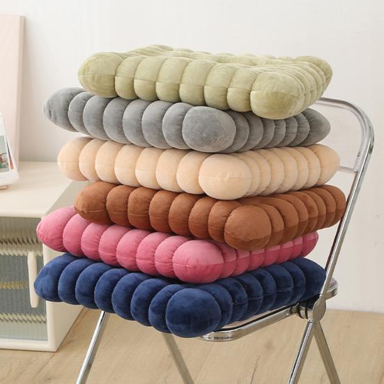 Yousheng Seat Cushion Round And Square Biscuit Shape Thickened Supportive Multi-Function Decoration Throw Pillow for Bedroom Living Room Office