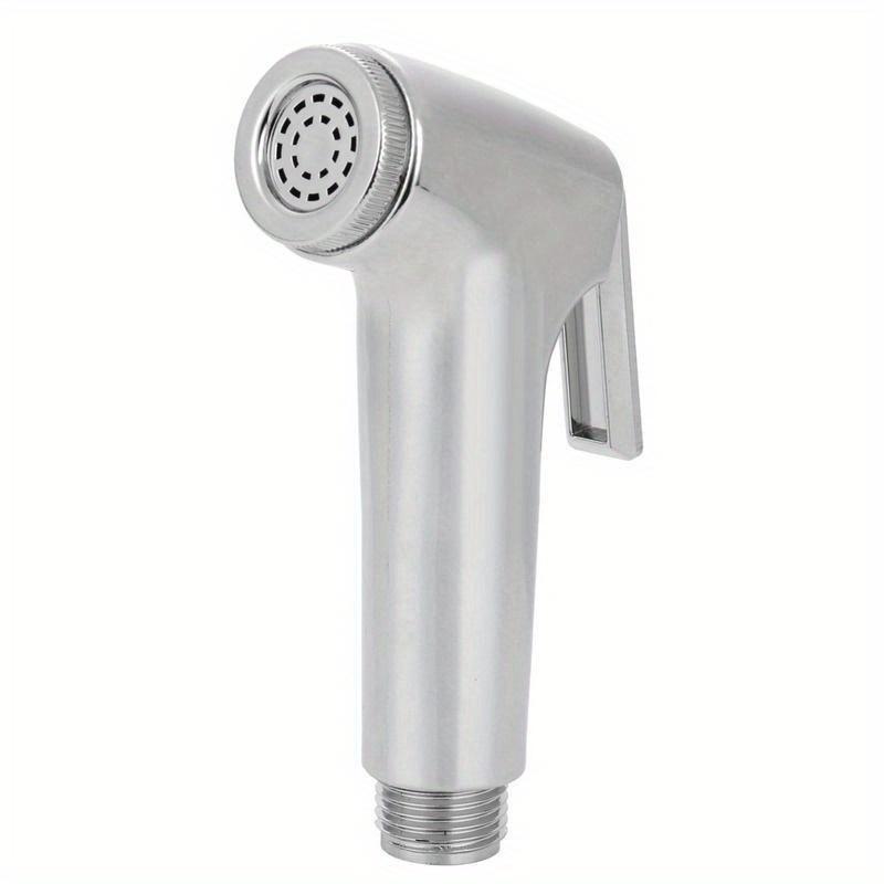 

1pcs Toilet Brass Hand Held Bidet Spray Shower Head Douche Kit Copper Valve Bathroom Bidet Sprayer Jet Tap Holder серебряный