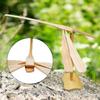 Bamboo Dragonfly Flying Toy DIY Helicopter Stimulating Motor Development Learning Decorative