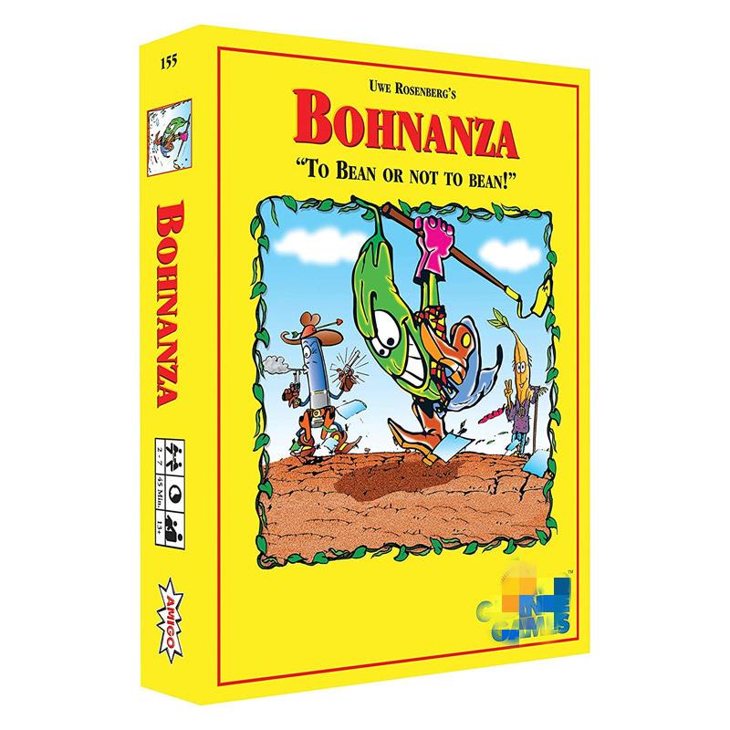 Bohnanza Классическая карточная игра Сажайте Собирайте урожай фасоли Стратегические семейные настольные игры