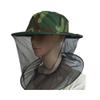 Camouflage Beekeeping Anti-mosquito Bee Bug Insect Fly Mask Cap Hat with Head Net Mesh Face Protection for Outdoor Fishing
