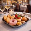 13/15/18 cm Edelstahl-Tablett Runde Form Rostbeständig Snack-Tablett Sturzsicher Multifunktionale Dessertplatte Picknick
