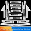 Toyota Crown Lu Fang Door Sill Strips & Trunk Protector Stainless Steel Modification Kit