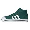 adidas Tênis de Skate Cano Alto Neo Bravada Mid Antiderrapante Absorção de Choque Masculino Tênis Verde-Escuro GY0672