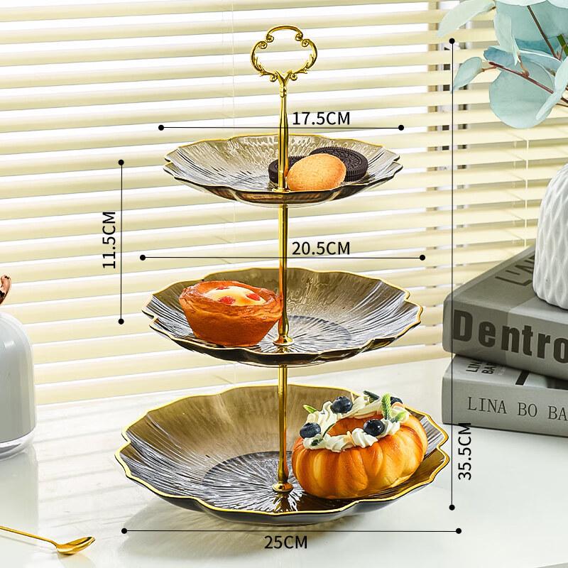 QW Multi-Tier Korean Style Fruit & Snack Plate