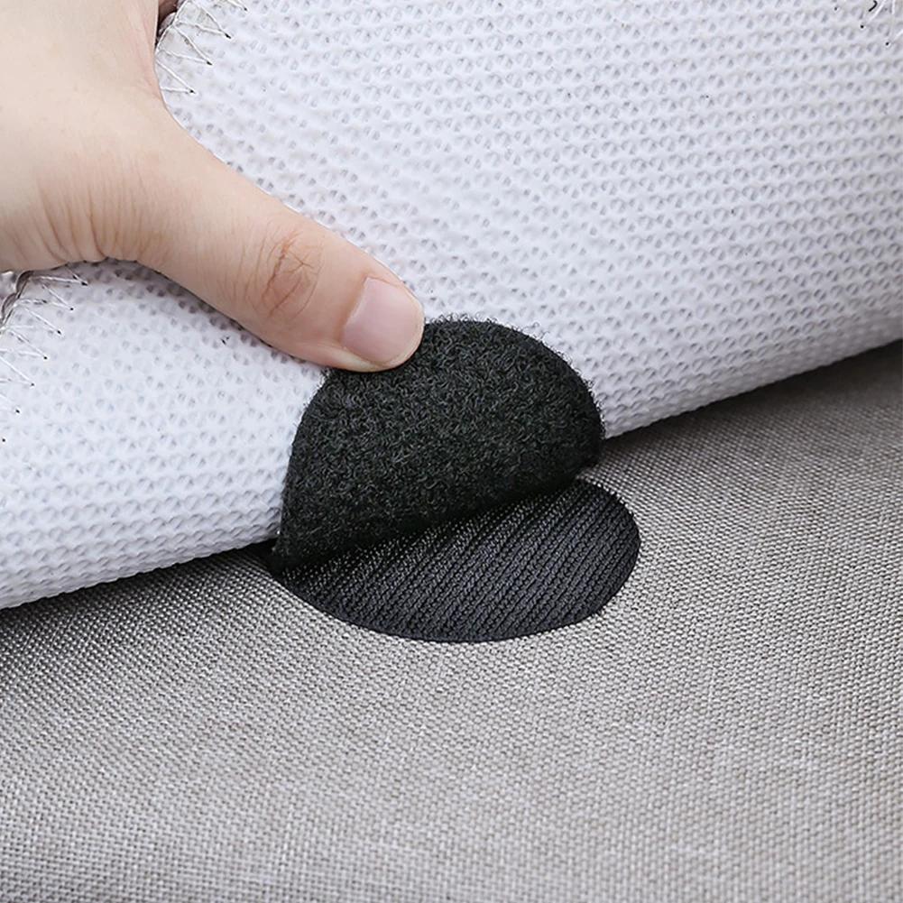 5 bucăți bandă de fixare pentru covoare pentru mașină Covoraș pentru podea Element de fixare puternic autoadeziv Bandă de fixare cu cârlig și buclă Autocolant din nailon pentru accesorii BMW