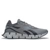 Reebok Zig Dynamica 4 Outdoor Fabric Shock-Absorbing Breathable Lightweight Low-Top Casual Running ShoesUnisex Light Grey HP9264