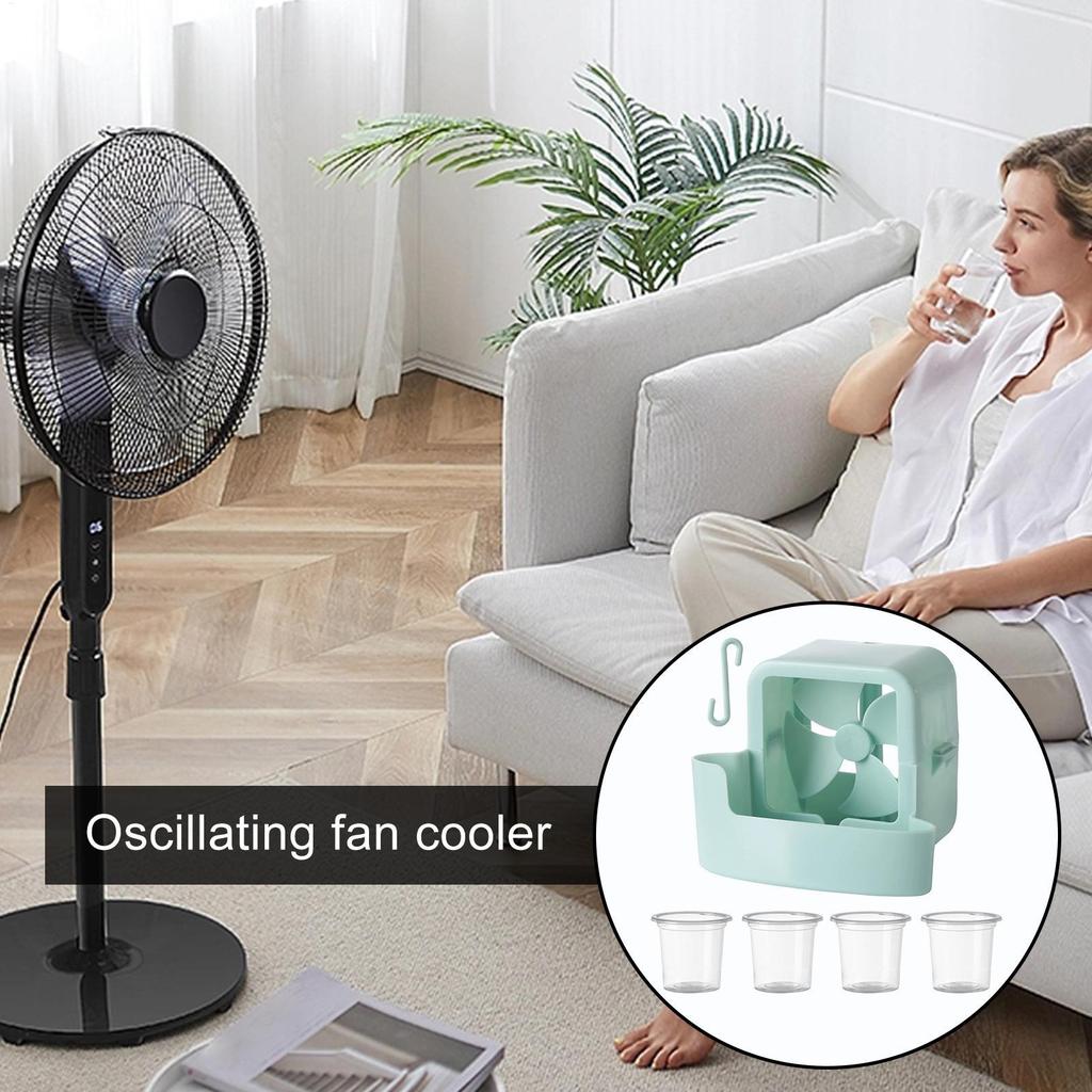 Adapter do chłodzenia mgiełką wentylatora Przenośny wentylator Akcesoria chłodzące Szybkie chłodzenie Wentylator podłogowy Domowy Wiszący Element do lodówki