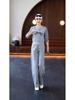 Women's Autumn 2025 Stylish Casual Sportswear Set: Age-Reducing Hoodie & Slimming Wide-Leg Pants.