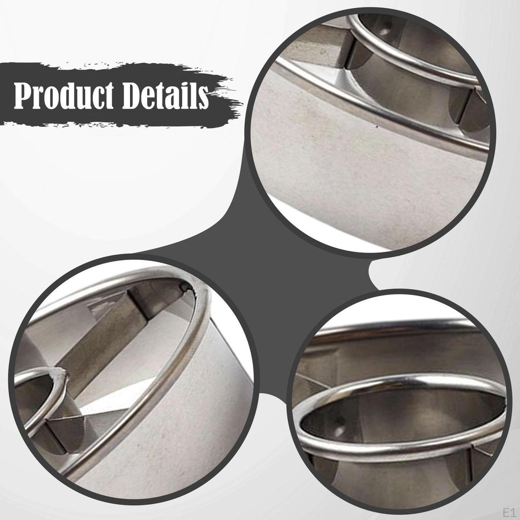 Donut Cutter Set, Professional Stainless Steel Cutting Tool, Modern Ergonomic Design, Easy To Clean,