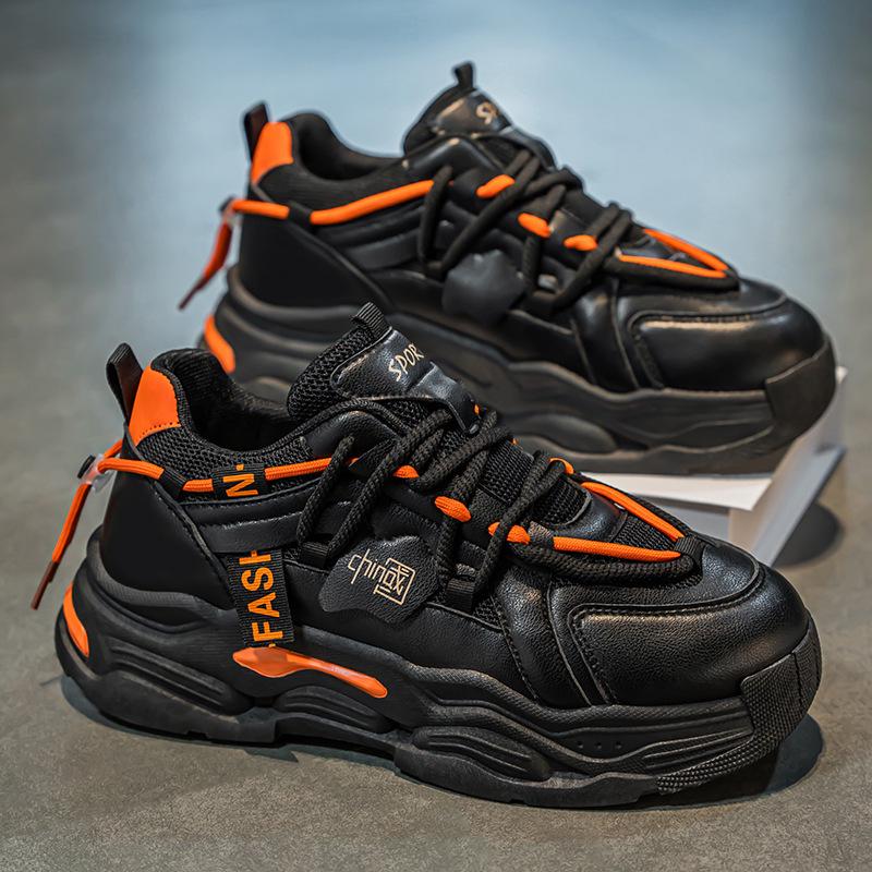 

Мужские кроссовки из дышащей сетки на толстой подошве, весна 2025 - Модные и универсальные повседневные кроссовки для папы 40