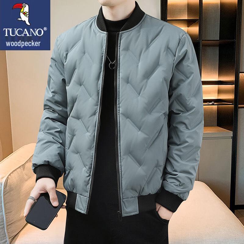 Tucano Men's Casual Baseball Collar Padded Winter Jacket