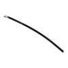 Car Rear Spoiler Roof Lip Rubber Low Noise Double Sides Adhesive Trunk Spoiler Trim Strip Sticker Black