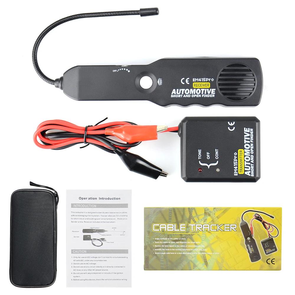 EM415PRO Automotive Circuit Detector with 6-42V Range and Tone Function