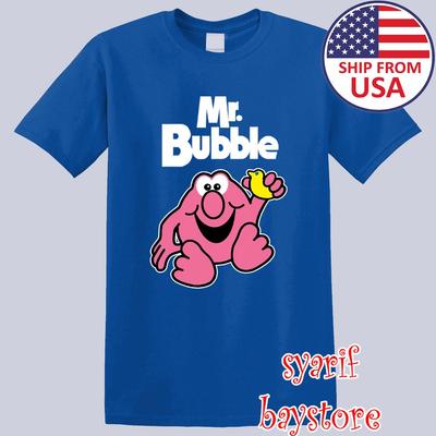 Mr. Bubble Men#039;s Royal Blue Size S To 5XL Unisex T-Shirt